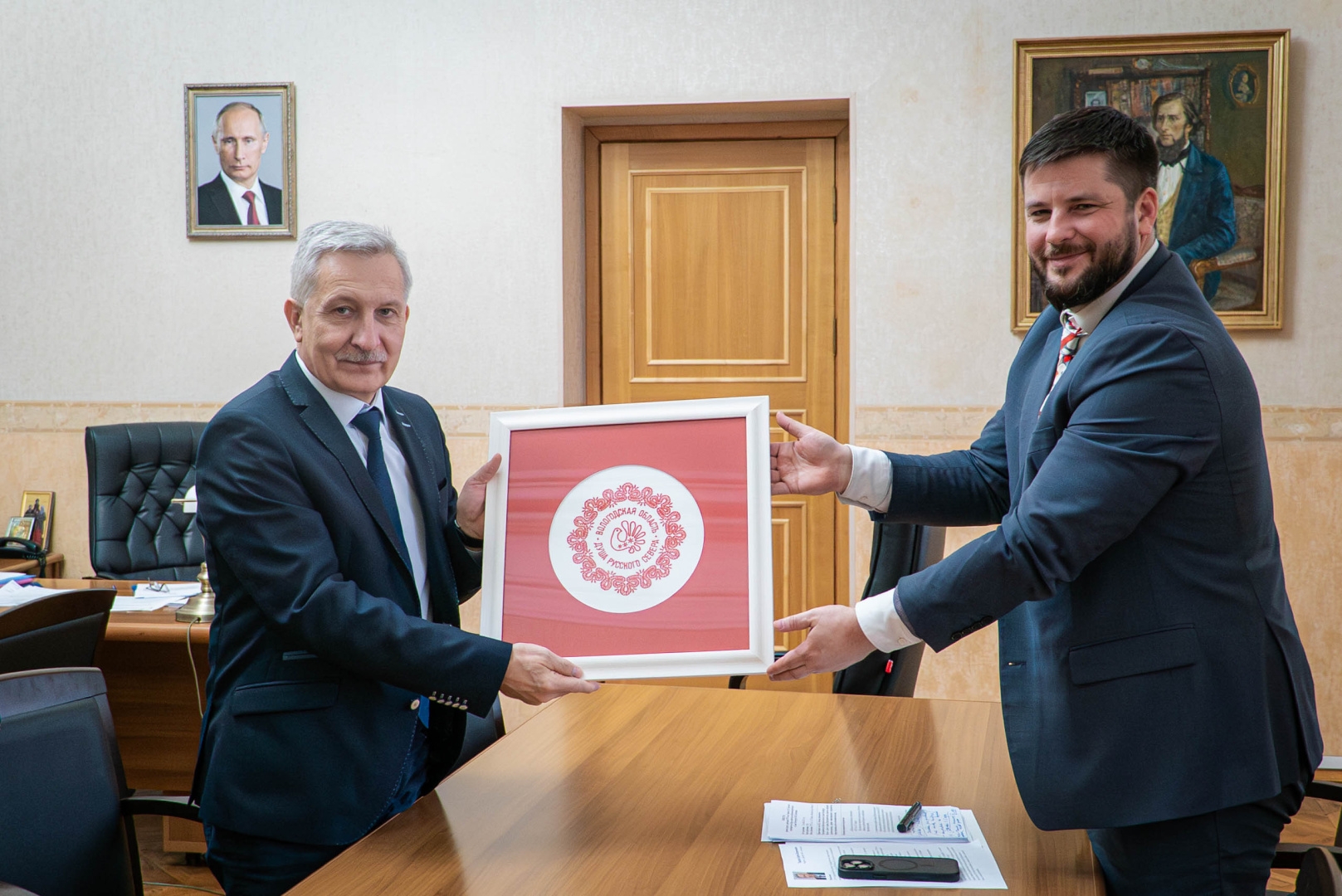 Встреча с руководителем Представительства Вологодской области